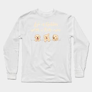 Golden Retriever Quote Long Sleeve T-Shirt